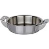 PIAZZA Tegame in Acciaio - Collezione 3-Ply - 10 x 3 cm
