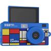 Generic Fotocamera piccola S168 con schermo girevole a 180 gradi, blu | Filtro integrato, design compatto per studenti e bambini, adatto per fotografia creativa e regali