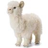 WWF - Peluche Alpaca, realistico, con molti dettagli somiglianti, morbido e morbido, standard CE, bianco, altezza 31 cm