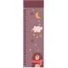 emmevi Metro Parete Misura Crescita Bambini in PVC 36x120 Cm Righello Grafico Altezza Muro Bimbi DIS_L