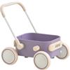 Kidpop PULA Carrello Primi Passi, Girello per Bambini, 7-36 Mesi, Viola | carrello con ruote portatutto, carrello portaoggetti multiuso per bambini, gadget compleanno bambini, portata 15 kg