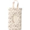 Starnearby Porta Salviettine Umidificate da Borsa Trapuntata per Neonati, Pochette Porta Salviette, Astuccio Porta Salviette, Borsa per Salviette Umidificate da Viaggio per Passeggino e Auto (Beige)