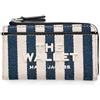 Marc Jacobs The Stripe Canvas Top Zip Multi Wallet