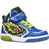 Geox J INEK BOY A Scarpe da Ginnastica, Bambino, Blu, 28 EU