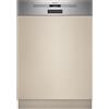 Neff S145EAS16E, N 50, Smart lavastoviglie parzialmente integrata 60 cm, lavabile in lavastoviglie, Made in Germany, cestino per posate, molto silenzioso, Open Dry, forte pulizia con Chef 70ºC,
