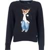 POLO RALPH LAUREN MAGLIA POLO BEAR DI POLO RALPH LAUREN 001 NERO Donna