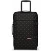Eastpak Bagaglio a mano morbido Eastpak Tranverz S 40L Bagaglio da cabina con 2 ruote e lucchetto TSA Dotsblacksilver