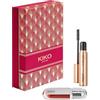 KIKO Milano Twist 'N Twinkle Holiday To The Max Duo Make Up Gift Set | Lucidalabbra effetto volume 3D estremo e mascara effetto volume e definizione per un look intenso e d'impatto