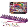 Lexibook, Set Gigante Studio Elastico per Tessitura Tutto-in-Uno, Blu Verde Rosso Giallo Arancione Rosa Viola Nero, CRLOOM7LXB