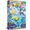 Trefl Flamingo by Trefl, Il caos di Internet dell'anno 2000 - Puzzle da 600 pezzi | Puzzle fai da te, motivi di tendenza, design colorato, per adulti e bambini dai 14 anni in su