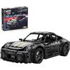 JAMARA 402874 CADA RUF GT 1:10 Bricks, auto giocattolo, auto sportiva da corsa per bambini dagli 8 anni in su, idea regalo per bambini, design fedele ai dettagli, porte aprire/chiudere manualmente