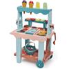 Ecoiffier Vert Azur Pasticceria 26 Pezzi, 7600001692, +18 Mesi, Banchetto Pasticceria, Made in France