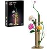 JAMARA CADA 402912 - Mazzo di mattoncini primaverili, mattoncini da costruzione, set di fiori, modello, decorazione, giocattolo per bambini dai 8 anni in su, idea regalo