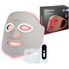 Cecotec Maschera Viso LED per Fototerapia Luce FaceCare LÜM Ice Champagne. | 448 Punti Luce, 210 Minuti di Autonomia e Funzione IceTech. Rivitalizza la Pelle Garantendoti Viso Più Luminoso, Giovane Sano