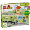 Lego 10427 5702017583822 LEGO DUPLO Treno d'avventura interattivo, Giochi di costruzi
