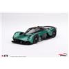 Top Speed TS0479 1/18 Aston Martin Valkyrie Racing Verde Modello Auto