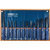 Draper 26557 - Set di taglioli a freddo e punteruoli, 12 pezzi