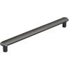 Amerock Concentrico 6-5/16 pollici (160 mm) Centro-centro Gunmetal Cabinet Pull