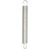 Chapuis RST13 - Set di 3 molle di trazione, in acciaio zincato, con carico di lavoro indicativo, 2 kg, diametro 0, 6 mm, lunghezza 50 mm, grigio, set da 3 pezzi
