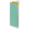 Proxinova Sportello Ispezione 25x35 cm in Alluminio - Botola Cartongesso e Copricontatore Quadro Elettrico da Interno Compatta, Sportello Contatore Acqua a Parete o Soffitto
