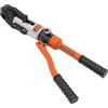 PurpleMinder Pinza crimpatrice idraulica da 10 tonnellate, strumento di pressatura idraulica con 7 lame di crimpatura (V12-V28), per tubi in rame, crimpatrice idraulica in acciaio, pinza crimpatrice in alluminio
