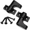 DMS Coppia Ganci chiusura per spagnoletta AGB- (GANCIO DX + GANCIO SX)-Adatti ad infissi in legno, pvc e alluminio SOLO PER CHIUSURE MARCA AGB - NON COMPATIBILE CON ALTRE MARCHE