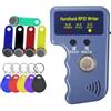 Jnchdghwa Kit di Copia RW1990 TM Duplicatore Lettore RFID RW1990 I-Button Portatile 125KHz T5577 EM4305 CET5200 Schede Chip TM
