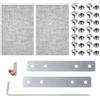 HMCEY Kit di Riparazione per Tapparelle per Gurtfix | Per Tapparelle da 20-23 MM di Larghezza,Senza Aprire La Scatola Delle Tapparelle,per Persiane, Finestre
