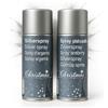 com-four® 2x Set di vernice spray argento, Spray metallizzato | Spray argento per decorazioni natalizie e di tutti i giorni