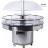 Tecfrigo Buffet Refrigerato Ventilato Rotondo GIROTONDO2.0 - N° 6 Ripiani Inox Diametro Cm 120 / 44