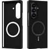 GIOPUEY Cover Magnetica per Samsung Galaxy Z Fold 8 Ultra, Compatibile con MagSafe, Materiale PC Rigido Custodia, Comodo e Liscio al Tatto Case - Black