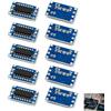 Hilacini 10 Pezzi da RS232 a TTL, Mini RS232 MAX3232, Modulo Convertitore Scheda Adattatore Seriale da TTL a RS con TXD RXD, Scheda di Conversione Livello Logica per Arduino MCU UART Progetti Elettronici