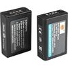 DSTE BP-SCL5 (7,4 V/1200 mAh) batteria agli ioni di litio compatibile con Leica M10, M10R, M10-P, M10P