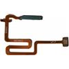 Generico Ricambio compatibile con OPPO A77 5G CPH2339 (NON con 4G) Flat flex cable cavo connettore per collegamento KEY HOME to MAINBOARD FINGERPRINT LETTORE IMPRONTA (Blu)