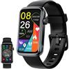 Motast Smartwatch Uomo Donna, Orologio Smartwatch 1.57HD Chiamate Bluetooth 5.4 | 123+ Modalità Sportive, Fitness Tracker Attività con Sonno/Cardiofrequenzimetro, Contapassi,Smart Watch per Android iOS Nero