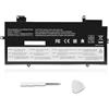 ASUNCELL 15.44V/57Wh L20M4P71 Batteria del computer portatile per Lenovo ThinkPad X1 Yoga 2021 2022 2023 Series,Lenovo ThinkPad X1 Carbon 2021 2022 2023 Series, L20C4P71 L20D4P71 SB10T83217