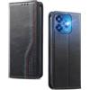 FANFO Custodia per ZTE Blade V70 Vita / V70 Design, Cover Wallet in PU Pelle Durabile [Standard Business], Protezione Completa, con Funzione Stand e Chiusura Magnetica.- Black