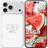 OUKITEL C17 PLUS Smartphone Android 16, 6.9 &120Hz, 24GB RAM+256GB ROM/1TB | Telefono Cellulare, 64MP+8MP Cellulari e Smartphone, 5000mAh Telefoni Cellulari, Dual 4G SIM/NFC/Face ID/Fingerprint