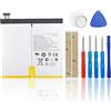 SwarKing Batteria di ricambio C12P1602 compatibile con ASUS ZenPad Z10 P001 ZT500KL 3S 10 Z500KL con kit di attrezzi