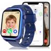 pmstuy 4G Smartwatch Bambini con GPS, Orologio Smartwatch Bambini con Chiamate | Orologio GPS Bambini con Videochiamate HD, Localizzatore WIFI+LBS, Chat Vocale, SOS, Modalità Scuola, IP68 Regalo 5-12 Anni