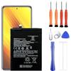 VUXYIT BN57 compatibile con Xiaomi Poco X3 NFC/Poco X3 Pro Batteria di ricambio per M2007J20CG con kit di attrezzi di riparazione
