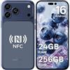 OUKITEL C17 PLUS Smartphone Android 16, 6.9 &120Hz, 24GB RAM+256GB ROM/1TB | Telefono Cellulare, 64MP+8MP Cellulari e Smartphone, 5000mAh Telefoni Cellulari, Dual 4G SIM/NFC/Face ID/Fingerprint
