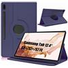 Dlahaby Custodia per Samsung Tab S8+ S8 Plus 2022/S7 FE 2021/S7 Plus 2020 12.4 Pollici, Pelle PU con Funzione di Supporto Girevole Cover per Samsung Tab S7 Fe/S8 Plus/S7 Plus,Blu scuro
