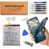 AmComponent - BATTERIA di ricambio per SAMSUNG GALAXY S21+ PLUS SM-G996 come L'ORIGINALE (EB-BG996ABY) | Componente di ricambio con capacità elevata, lunga durata con il dispositivo e zero cicli