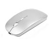 SUAVER Mouse senza fili Bluetooth, Portatile Ricaricabile Mouse ottico,ultra sottile del Mouse Wireless per PC,Mac,Macbook,iMac,Laptop,Tablet(800-1200-1600 DPI) (Argento)