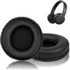 AXFEE 70mm Cuscinetti Auricolari di Ricambio, in Pelle Proteica, Nero | Padiglioni Cuffie Universale e Rotondo, Rumore Schiuma Isolante e Maggiore Spessore e Memory Foam, per Sony Sennheiser e Alto