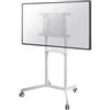 NEOMOUNTS NEWSTAR NS-M1250WHITE - Mobile Flat Screen Floor Stand Height 160 cm, colore: Bianco