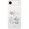LA CASA DE LAS CARCASAS Custodia per iPhone Air ufficiale Disney Lilo & Stitch amore magico | Custodia ufficiale Lilo & Stitch con licenza autentica, in silicone flessibile, bordi rialzati, protegge schermo e fotocamera