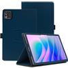KUSINHOKA Custodia Compatibile con Acer Iconia A16 (A16-M1N) Tablet | Leggero Pelle PU Protettiva Cover con Cinturino da Polso, Tablet Custodia Magnetico con Funzione di Supporto, Blu