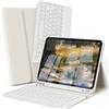KTGGHG KTGGGG - Custodia per tastiera per iPad Air 11 pollici, M3/M2 2025/2024, tastiera magnetica rimovibile con layout QWERTZ per iPad Air 5/4a generazione 10,9 pollici, 2022/2020, con portapenne, colore